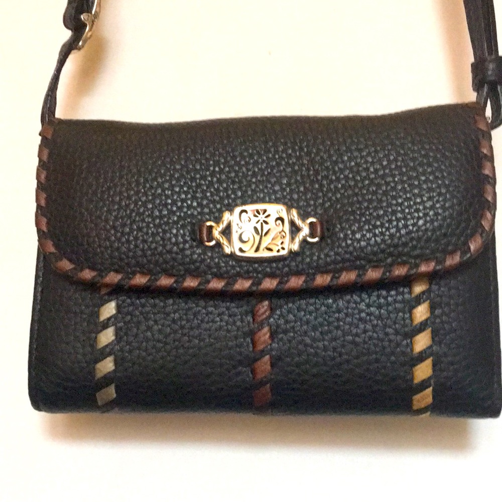 Brighton | Genuine Leather Vintage Crossbody Purse